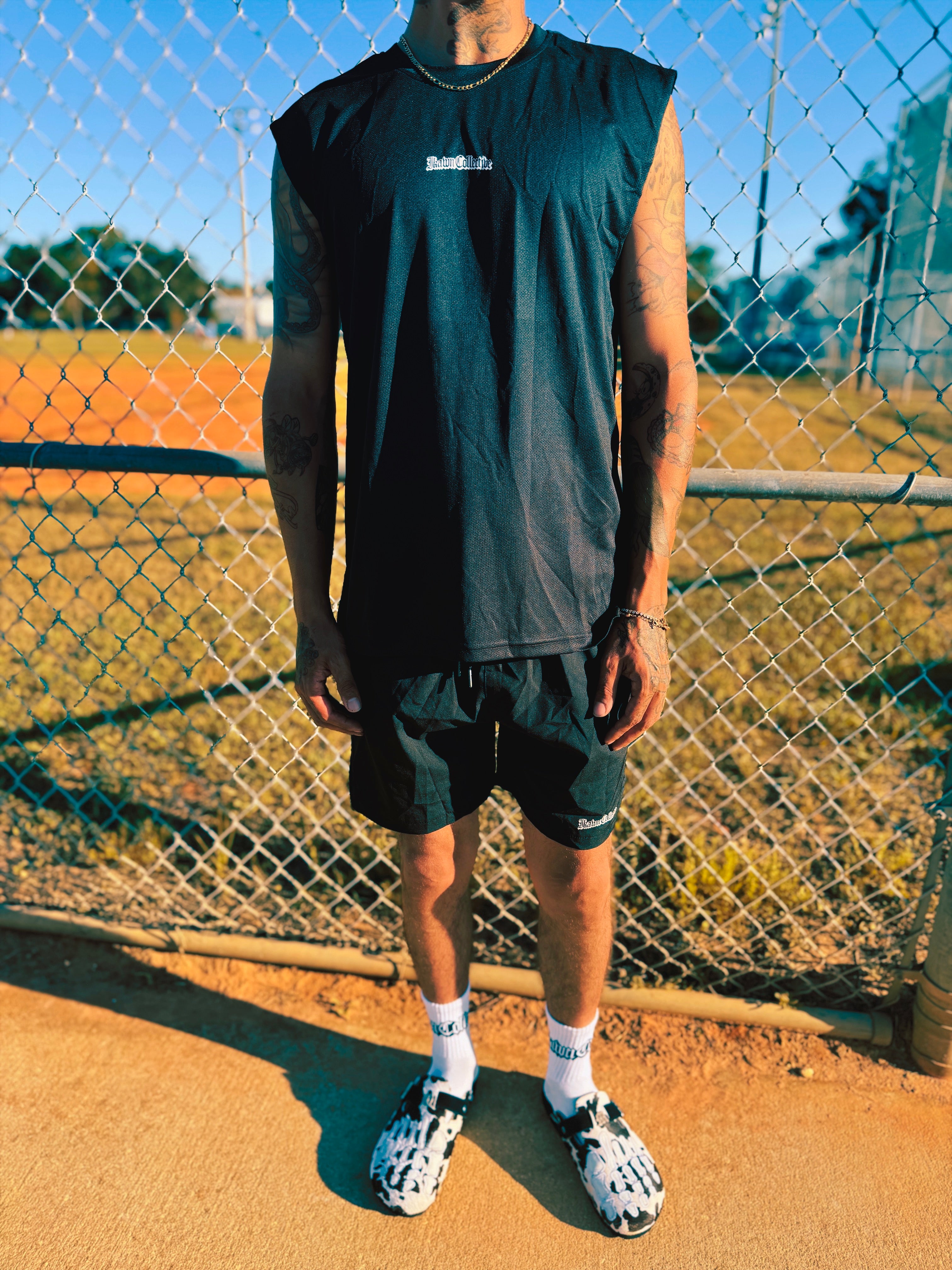 IKAWNIC Quick Dry Muscle Tee